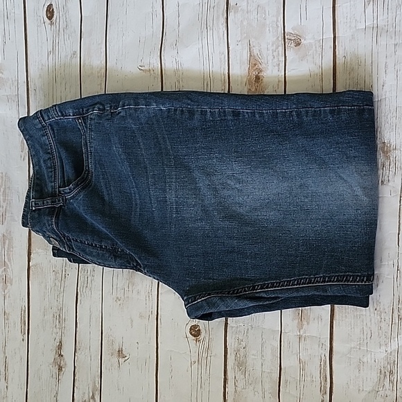 Riders by Lee Medium Wash Flare Jeans with Back Flap Pockets Size 16L - Picture 3 of 11